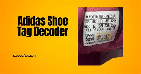 adidas codigo de barras|adidas decoder shoes.